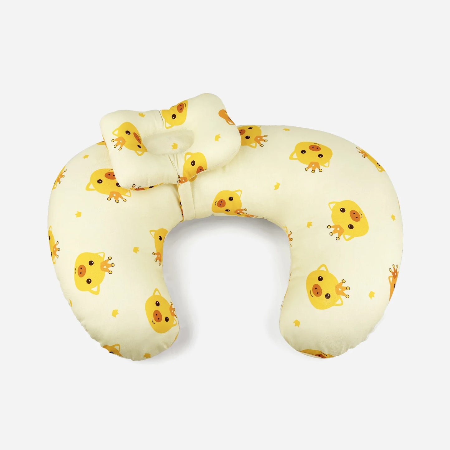 Coussin d'allaitement Jaune
