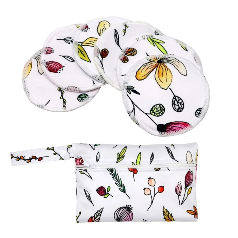 Coussinet d'allaitement White Garden
