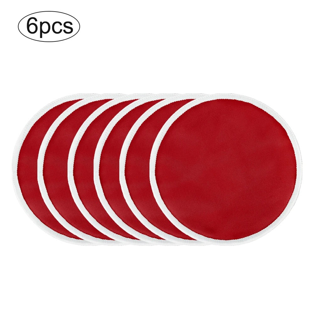 coussinet d'allaitement rouge