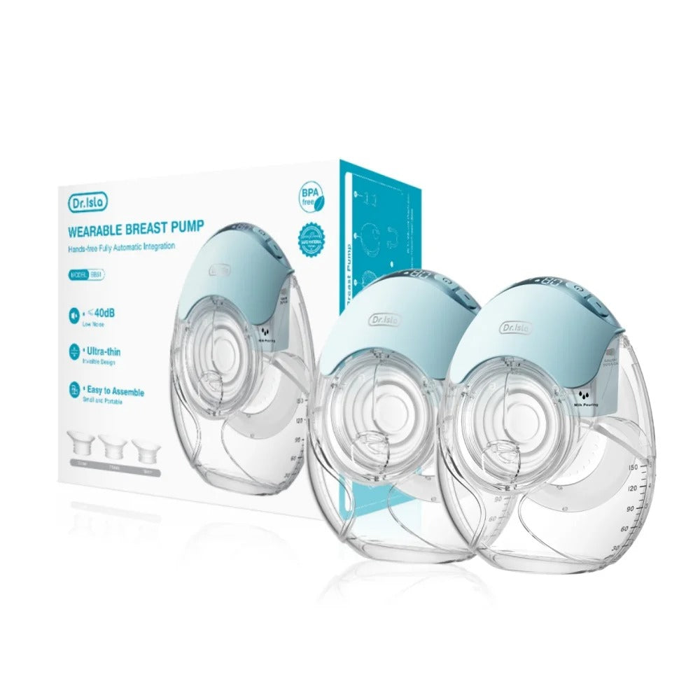 Tire-lait électrique portable Ultra-léger, Ultra-fin, 3 Modes, 12 niveaux d'aspiration - 2 unités