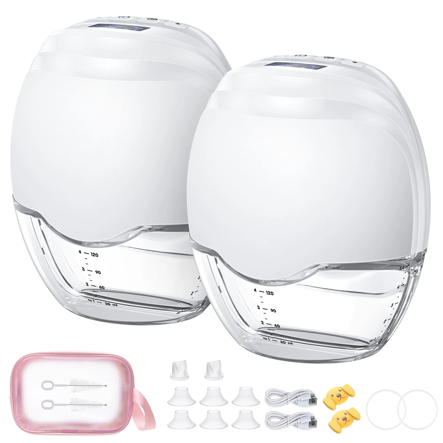 Tire Lait Electrique portable, mains libres, collecteur de lait confortable et silencieux, affichage LED sans BPA, 3 Modes, 12 niveaux