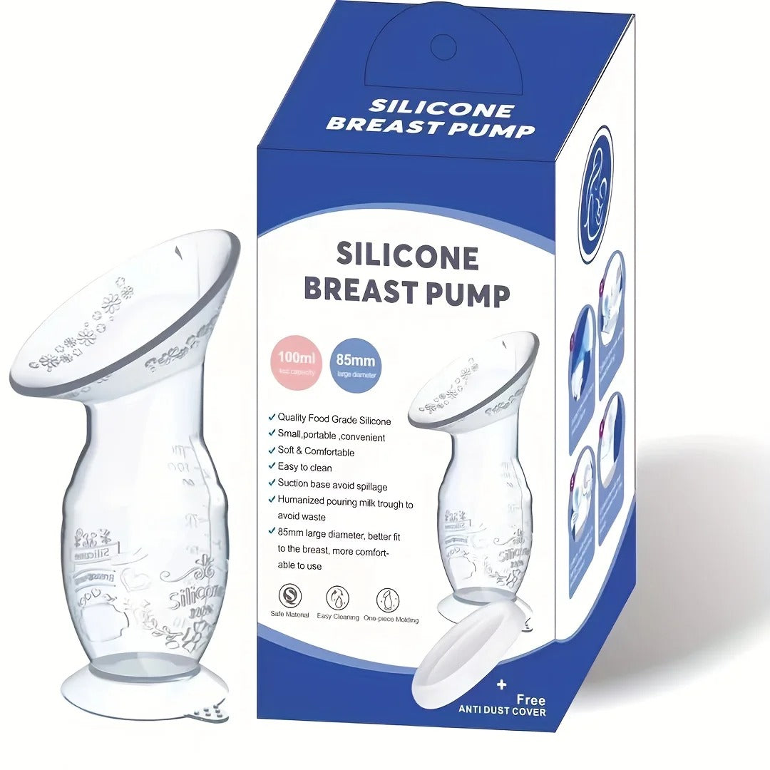 Tire Lait Manuel -Collecteur-100 ml- Soft Silicone Breast Milk