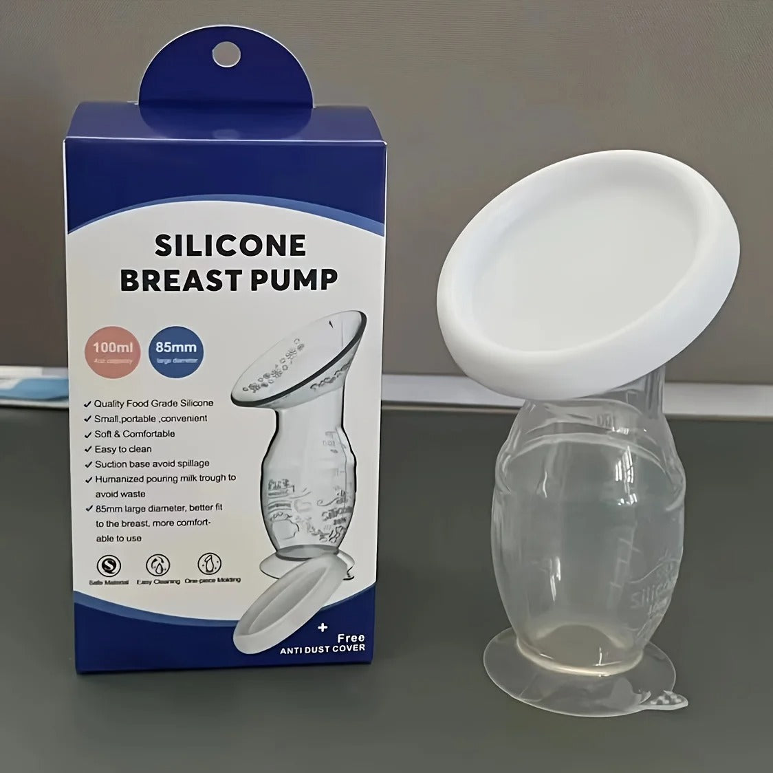 Tire Lait Manuel -Collecteur-100 ml- Soft Silicone Breast Milk
