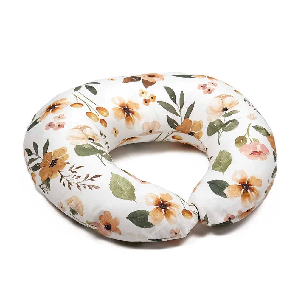 Coussin d'allaitement- Confortable en forme U en coton imprimé