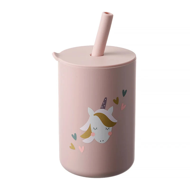 GOBELET BEBE- Tasse d'apprentissage avec paille