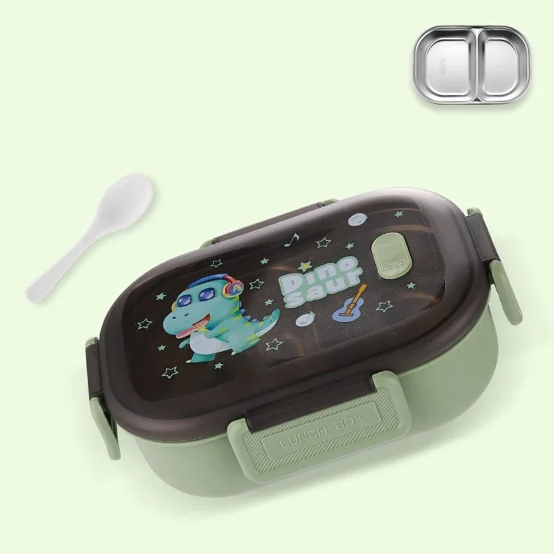 Lunch box en Acier inoxydable - parfait à l'école ou Maternelle