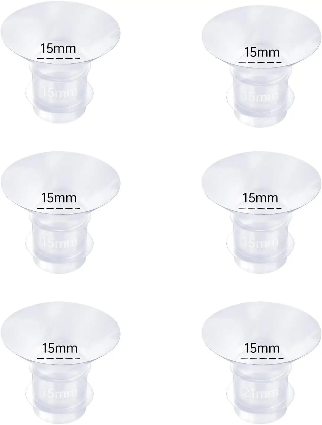 tire lait accessoires- Téterelles ou Inserts à bride