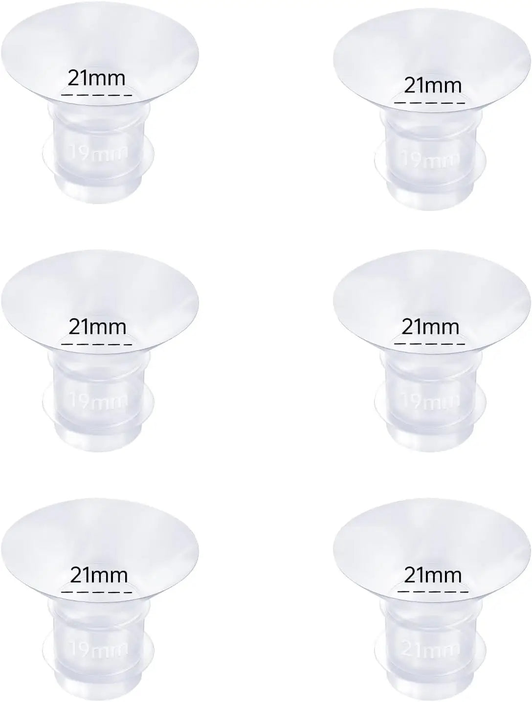 tire lait accessoires- Téterelles ou Inserts à bride