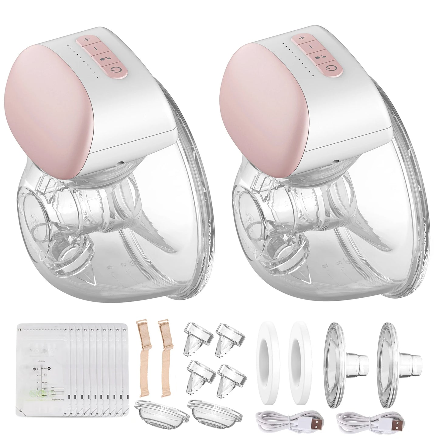 Tire lait electrique portable-mains libres-collecteur du lait- 3 modes-10 niveaux