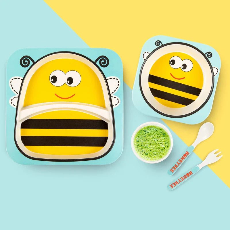 Vaisselle Bebe - BambooKid™ - Abeille - Bebe roi