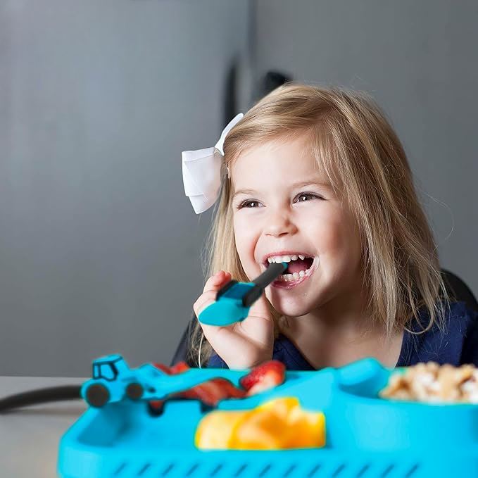 Vaisselle Bebe - CoursePlate™ - Bleu - Bebe roi