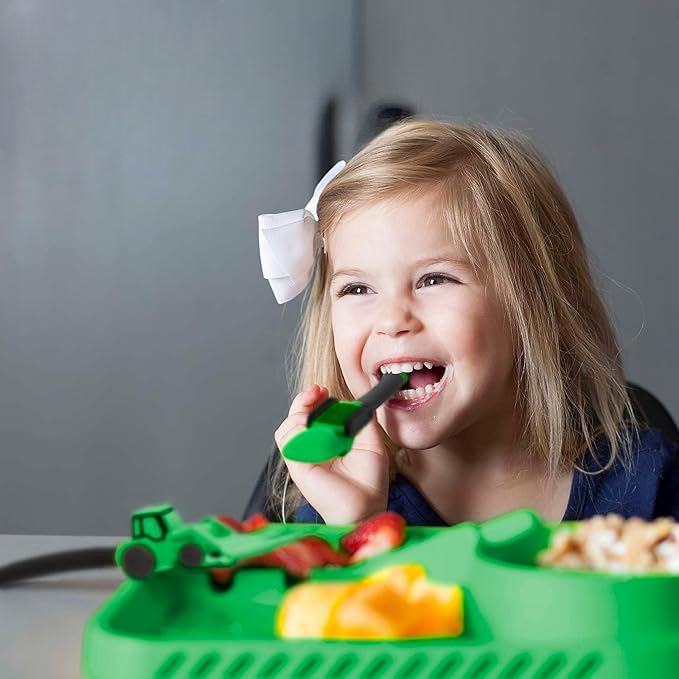 Vaisselle Bebe - CoursePlate™ - Vert - Bebe roi