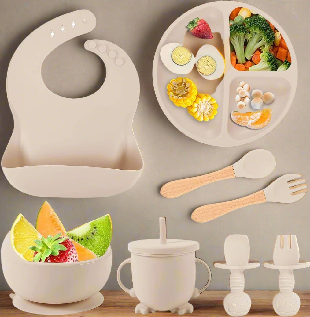 Vaisselle Bebe - TablewareBabySet™ - Beige - Bebe roi