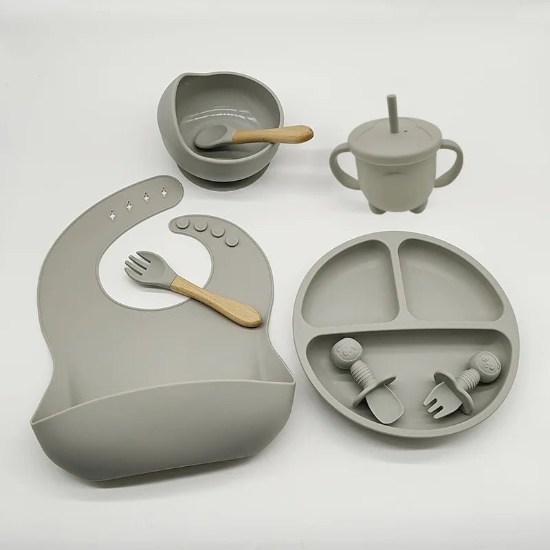 Vaisselle Bebe - TablewareBabySet™ - Cendre - Bebe roi