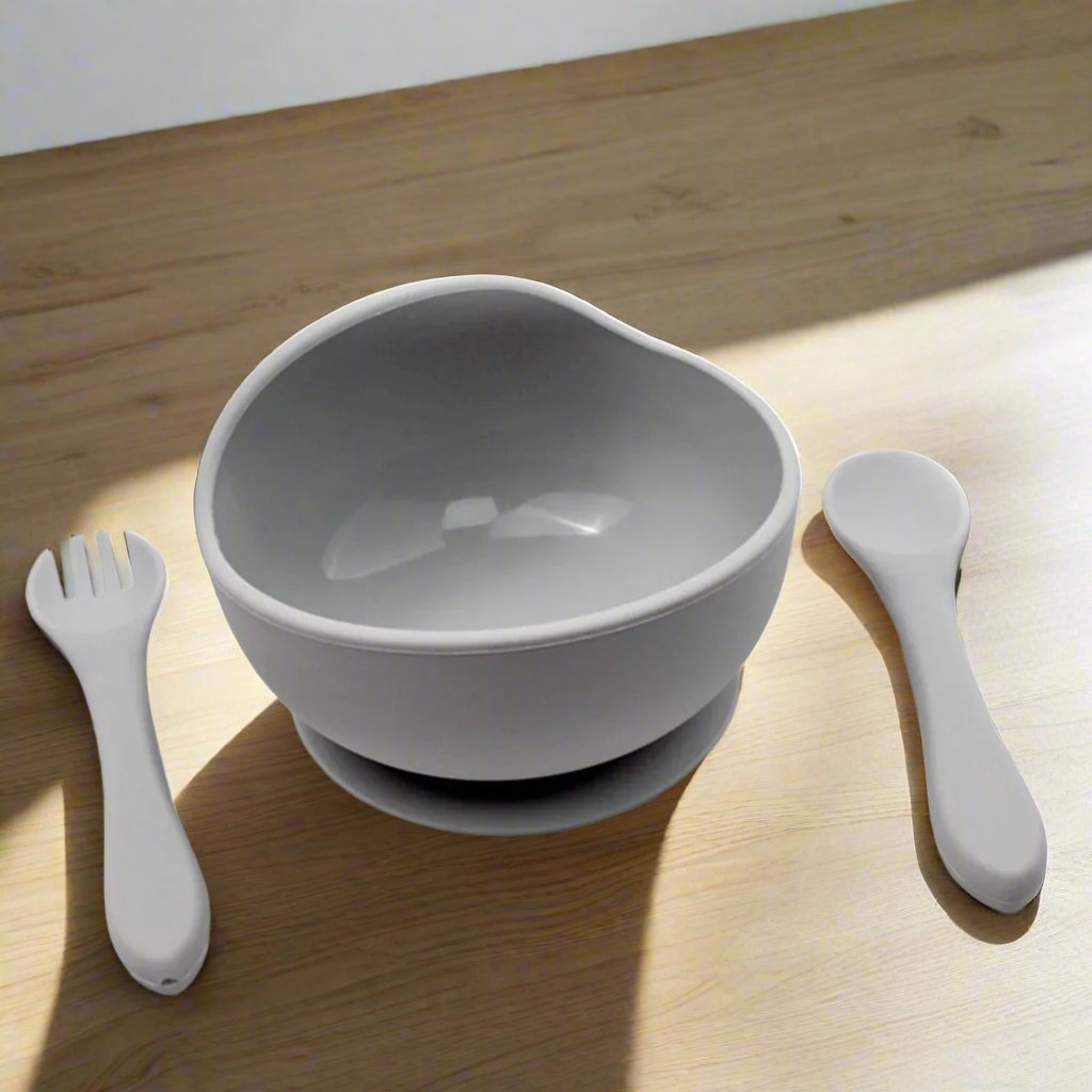 Vaisselle Bebe - TablewareBabySet™ - Cendre - Bebe roi