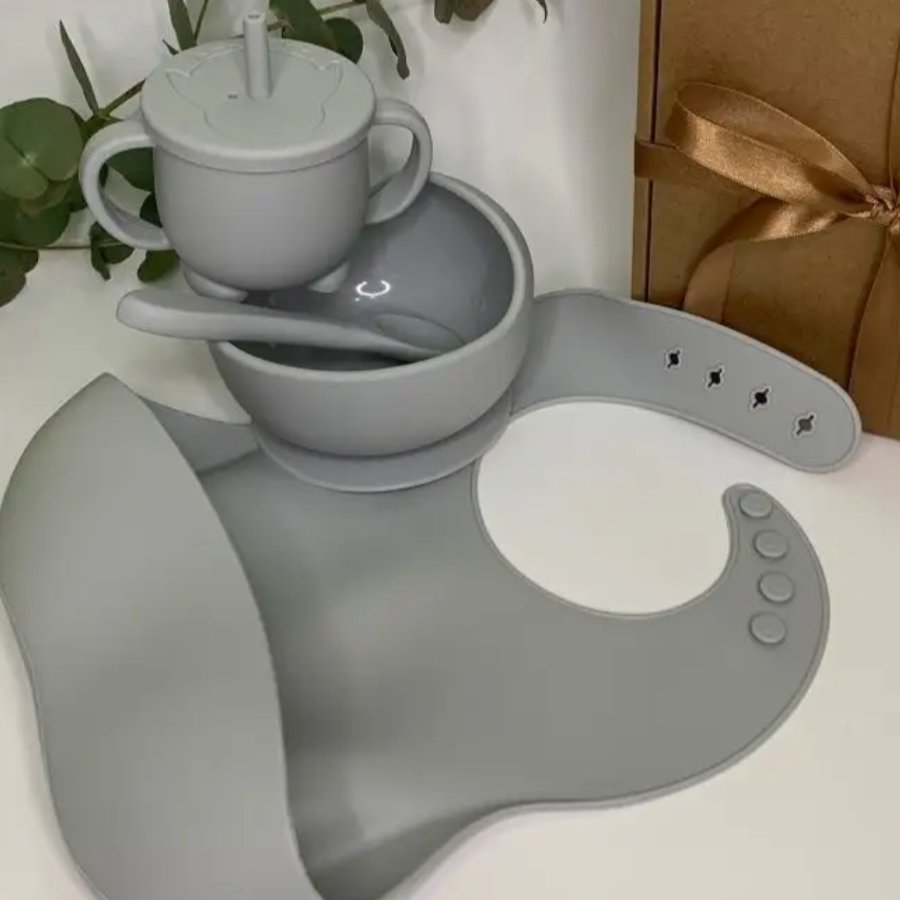 Vaisselle Bebe - TablewareBabySet™ - Cendre - Bebe roi