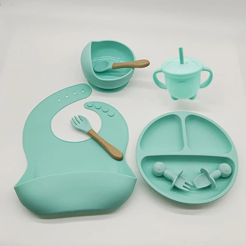 Vaisselle Bebe - TablewareBabySet™ - Menthe - Bebe roi
