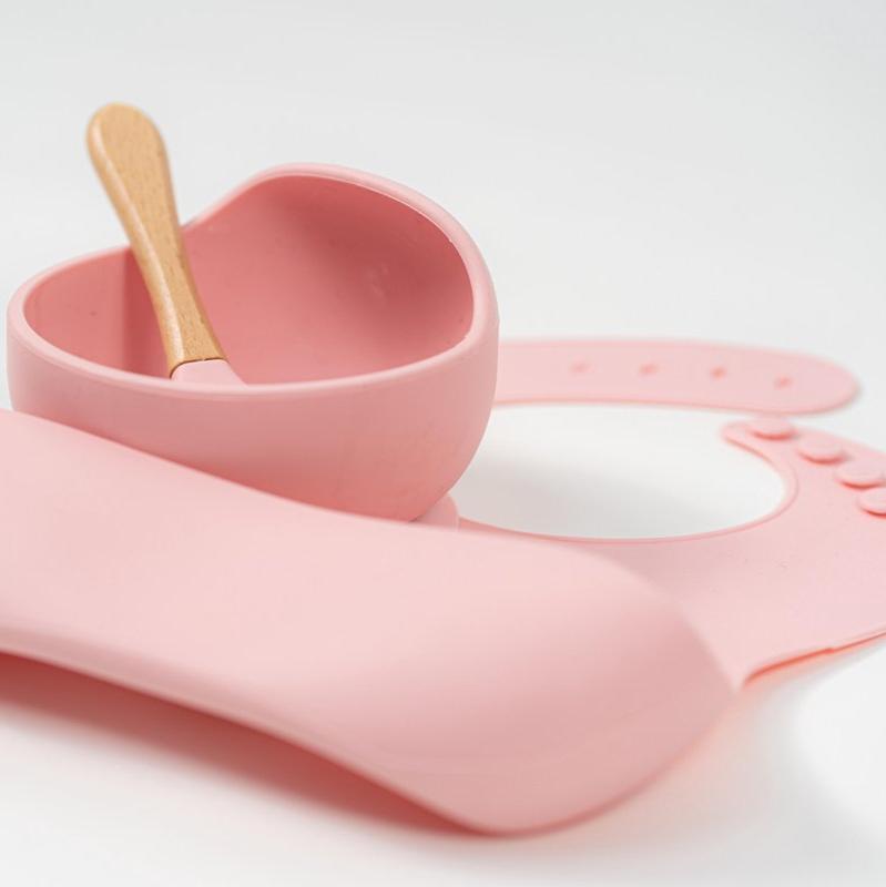 Vaisselle Bebe - TablewareBabySet™ - Rose - Bebe roi