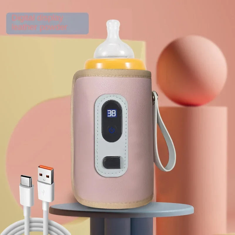 Chauffe biberon portable- USB charge -Ecran LCD