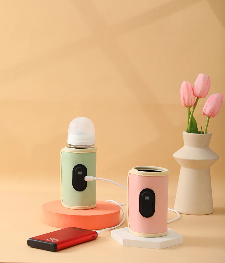 Chauffe biberon portable- USB charge -Ecran LCD