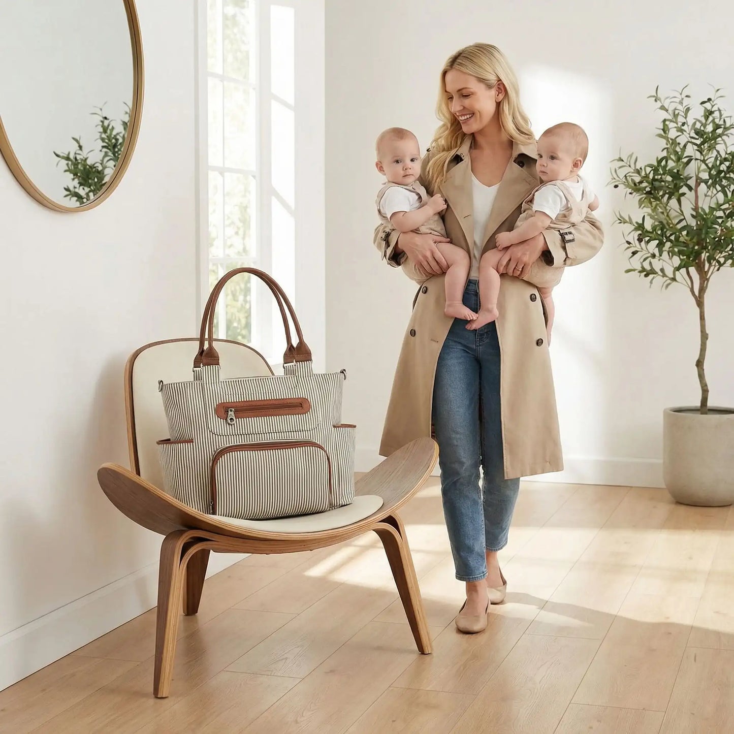 SAC A LANGER BEBE | Organizer Élégant 7 pièces