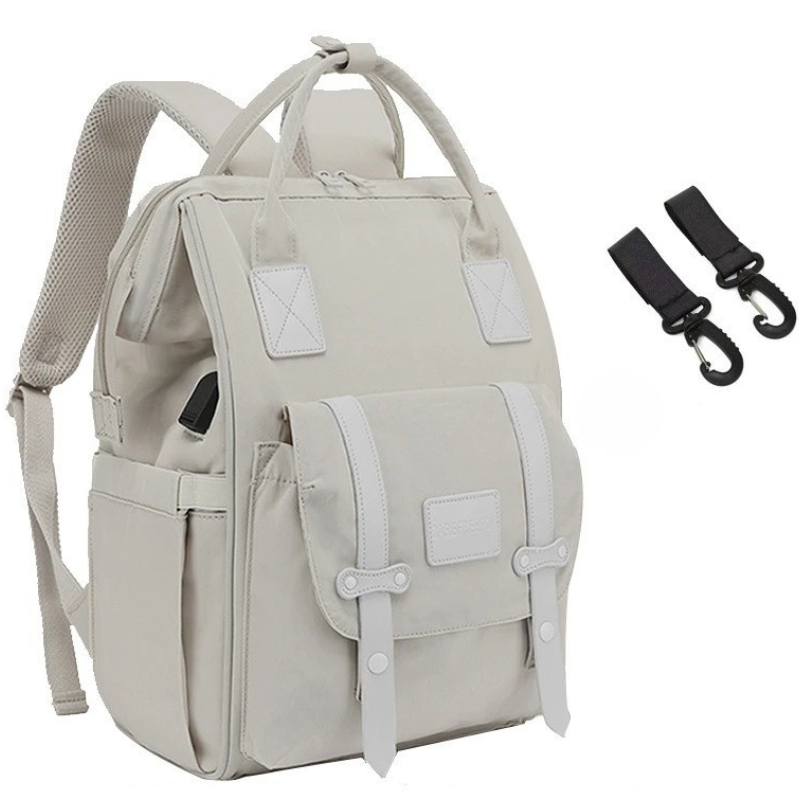 SAC A DOS A LANGER  beige