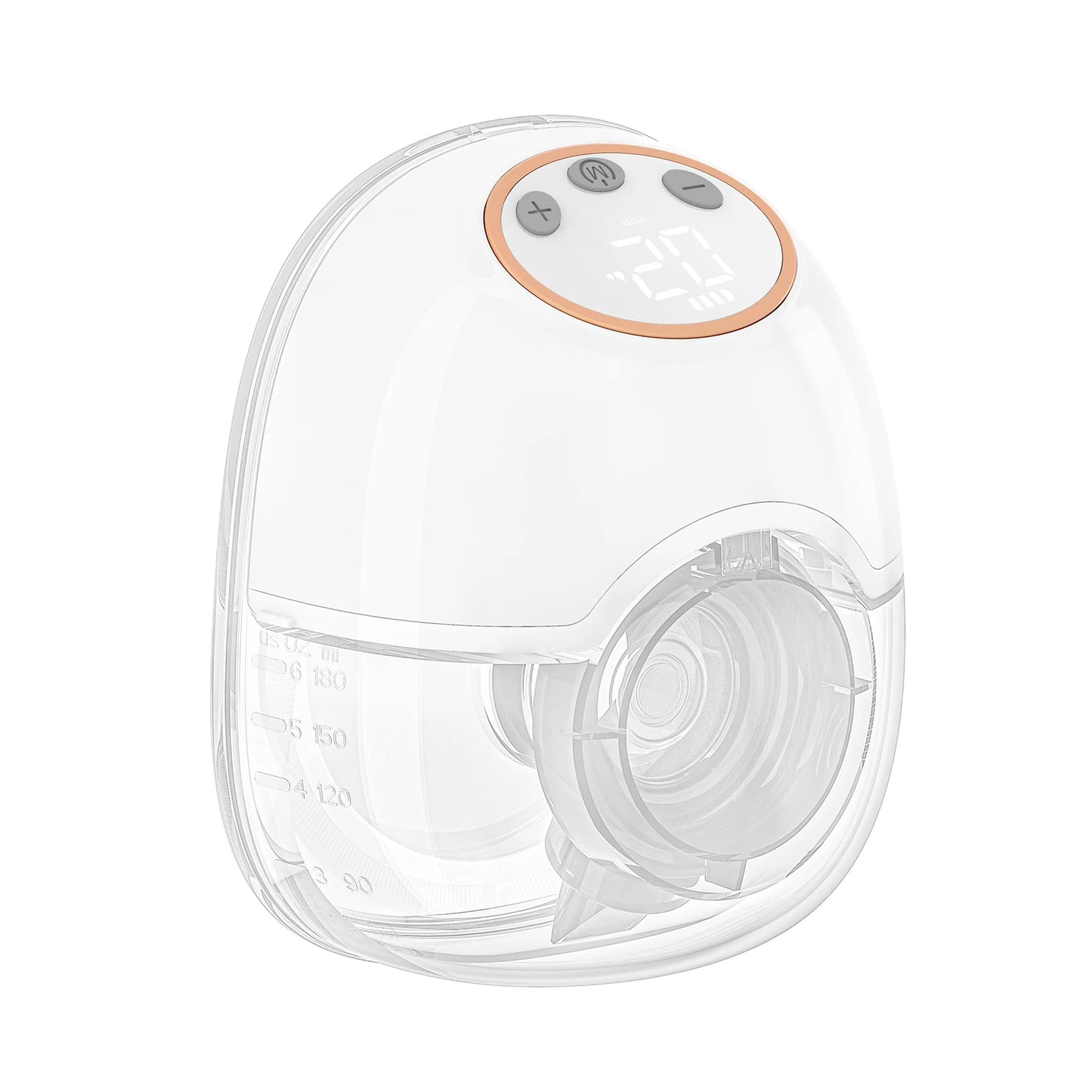 Tire Lait Portable - Electrique-Mains libres, 4 modes, 12 niveaux d'aspiration, Silencieux, batterie intégrée