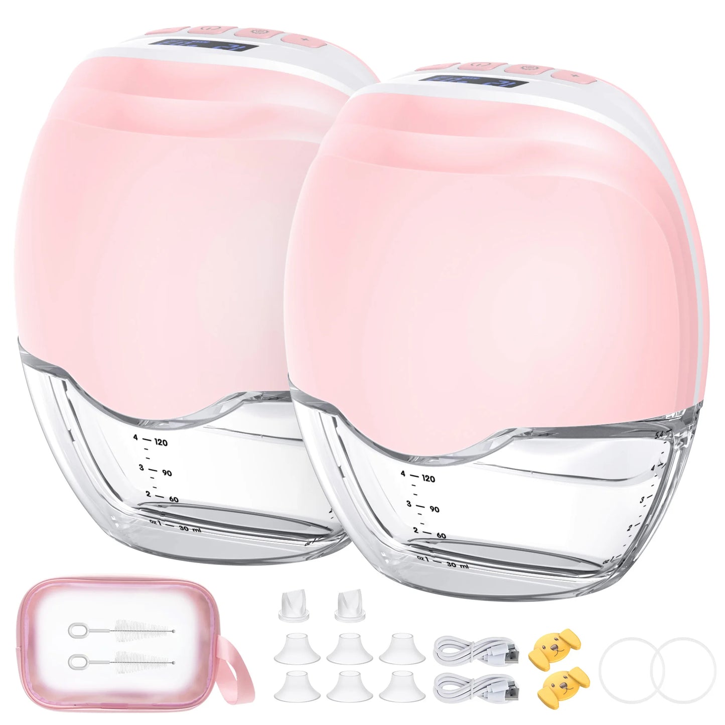 Tire Lait Electrique portable, mains libres, collecteur de lait confortable et silencieux, affichage LED sans BPA, 3 Modes, 12 niveaux