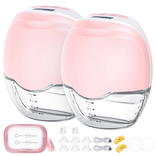 Tire Lait Electrique portable, mains libres, collecteur de lait confortable et silencieux, affichage LED sans BPA, 3 Modes, 12 niveaux