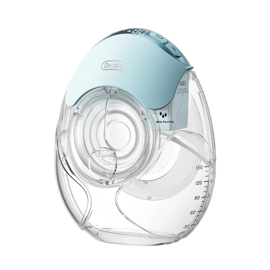 Tire lait electrique portable bleu