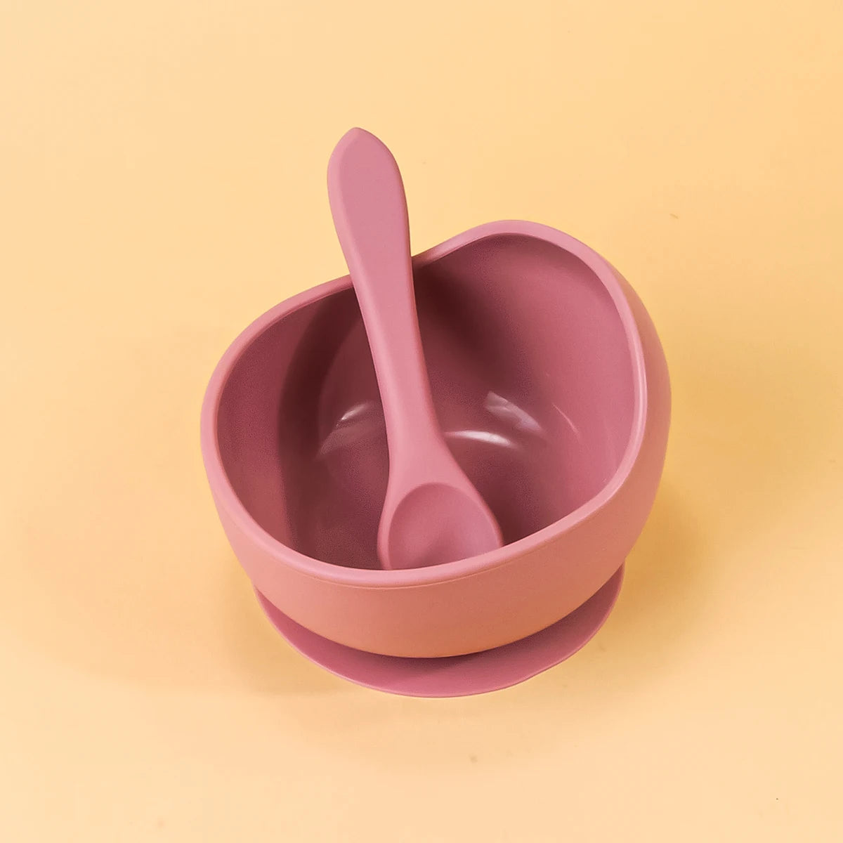 Assiette bébé - bol d'alimentation en silicone