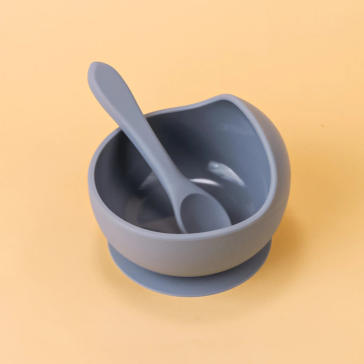 Assiette bébé - bol d'alimentation en silicone