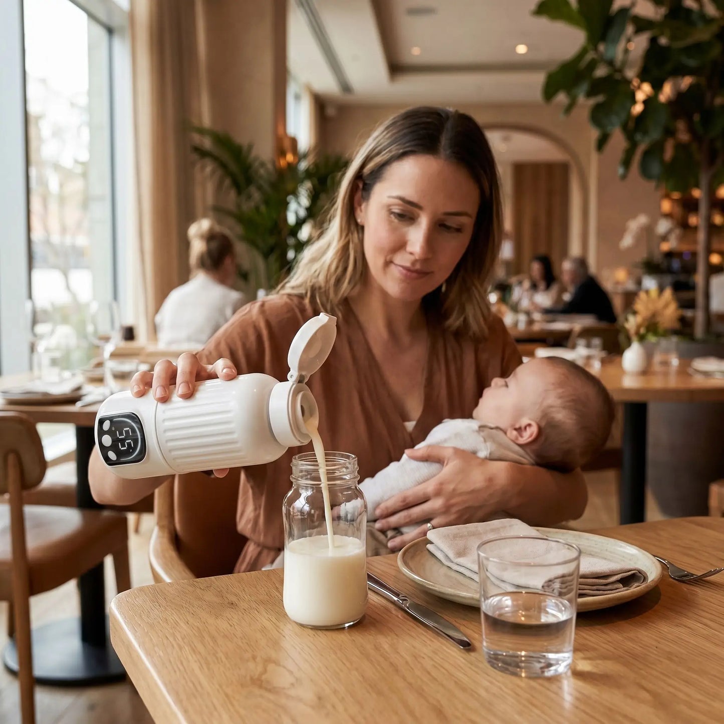 Chauffe biberon portable - 37°C en 2 min | NomadBaby