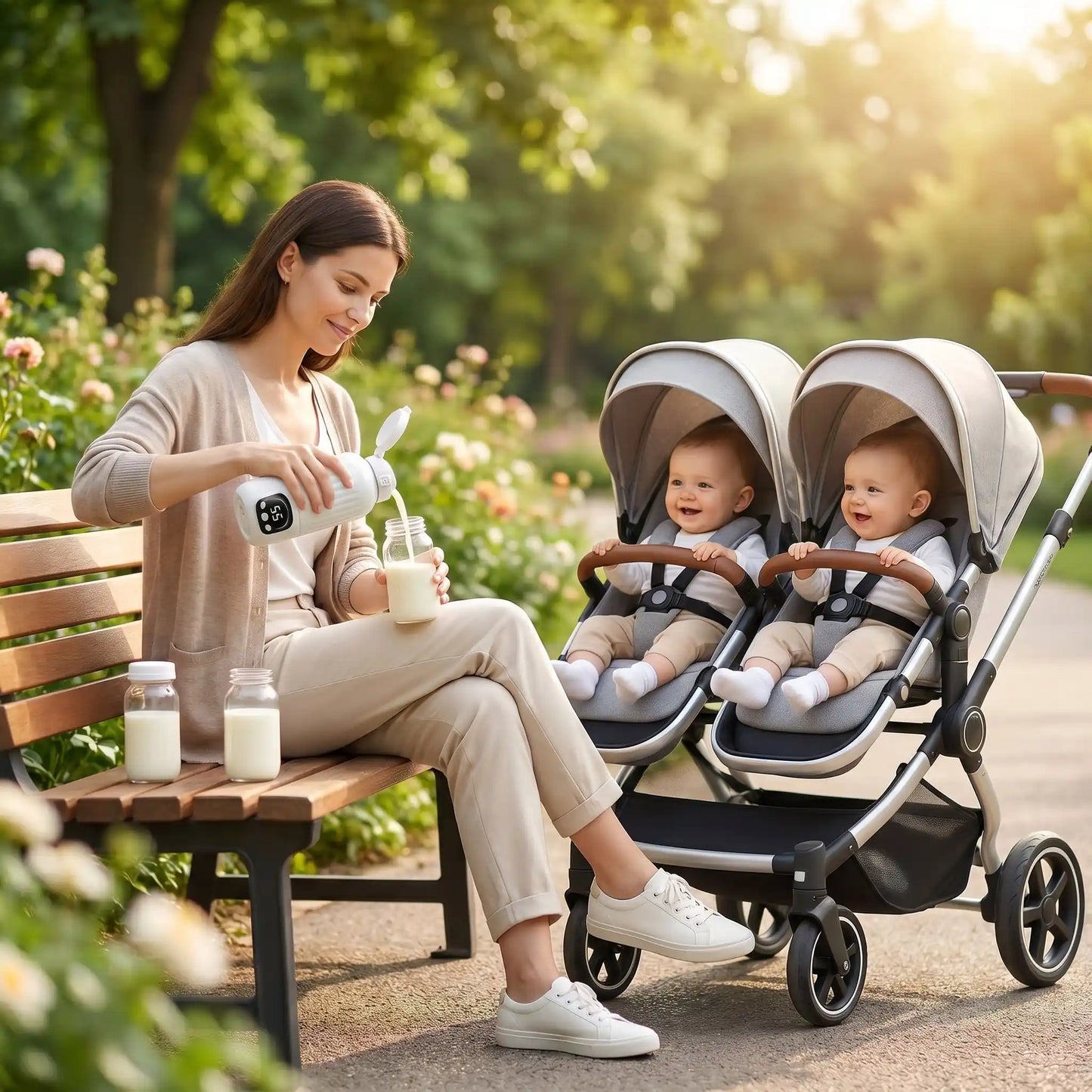 Chauffe biberon portable - 37°C en 2 min | NomadBaby