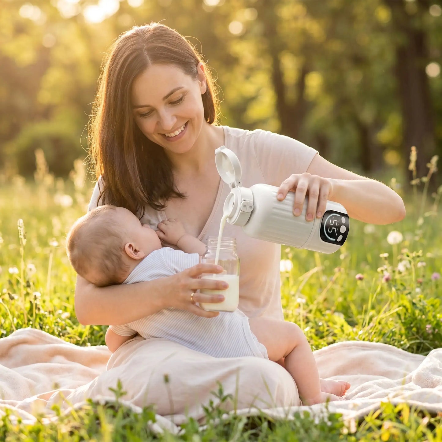 Chauffe biberon portable - 37°C en 2 min | NomadBaby