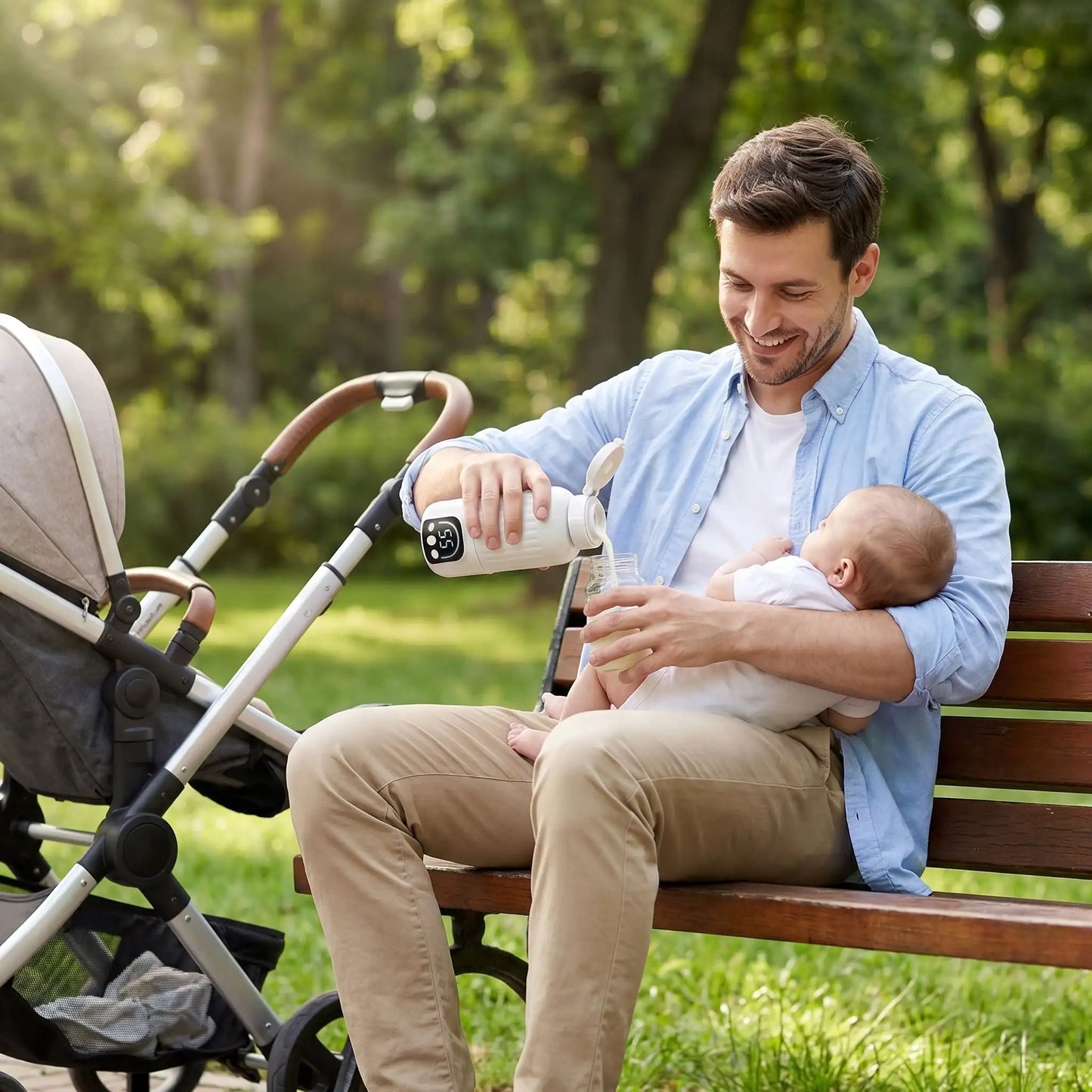 Chauffe biberon portable - 37°C en 2 min | NomadBaby