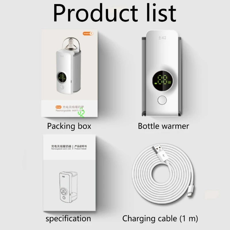 Chauffe Biberon portable -sans fil et compact