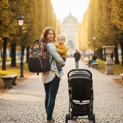 Sac a langer parfait aux promenades
