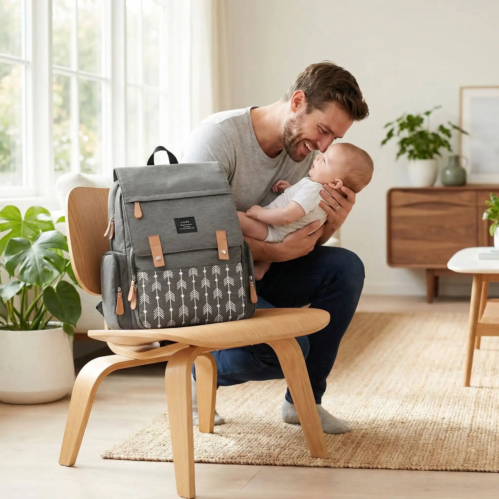 sac a dos a langer joie avec papa