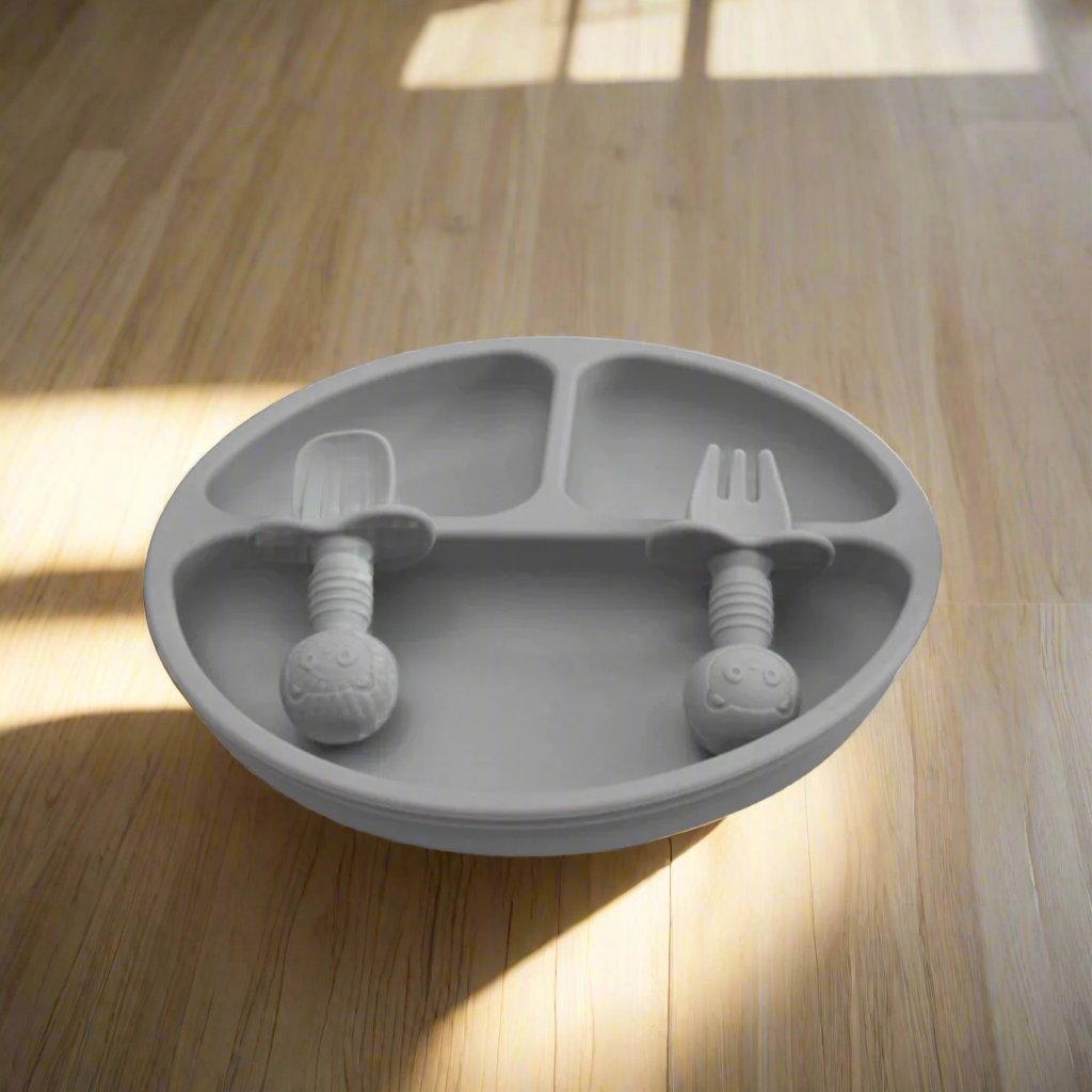 Vaisselle Bebe - TablewareBabySet™ - Cendre - Bebe roi