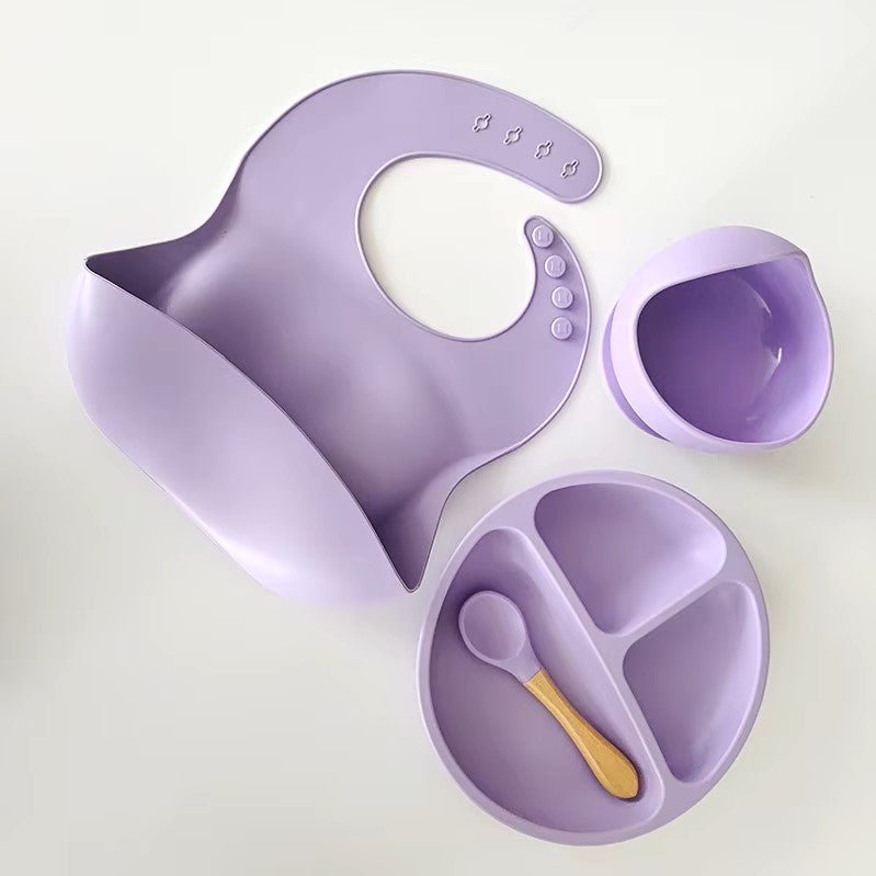 Vaisselle Bebe - TablewareBabySet™ - Violet - Bebe roi