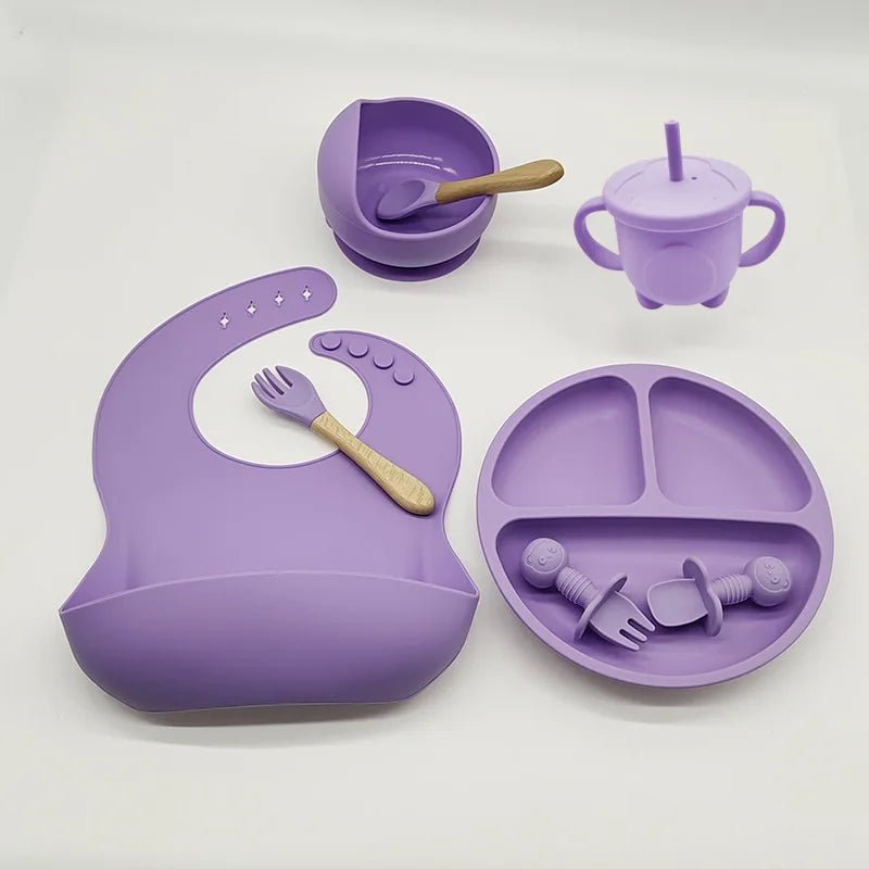 Vaisselle Bebe - TablewareBabySet™ - Violet - Bebe roi